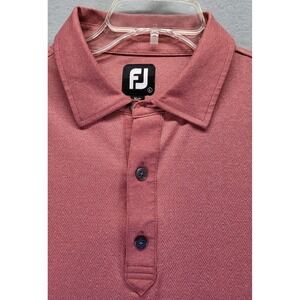 FJ FootJoy Mens Polo Shirt Mens Size XL  Casual Golf Tennis Polo Pinkish